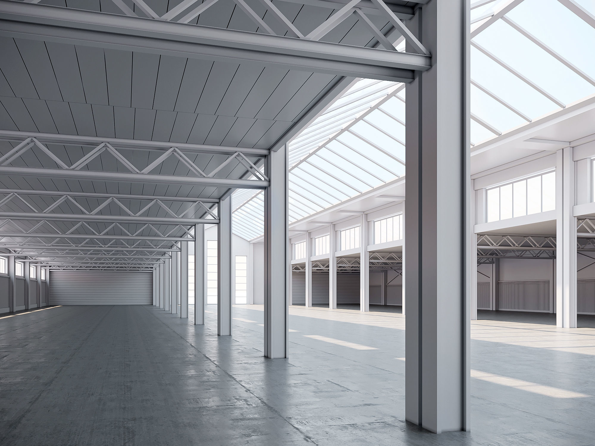 5 low poly interior warehouse Vol 04 3D Model Collection_30