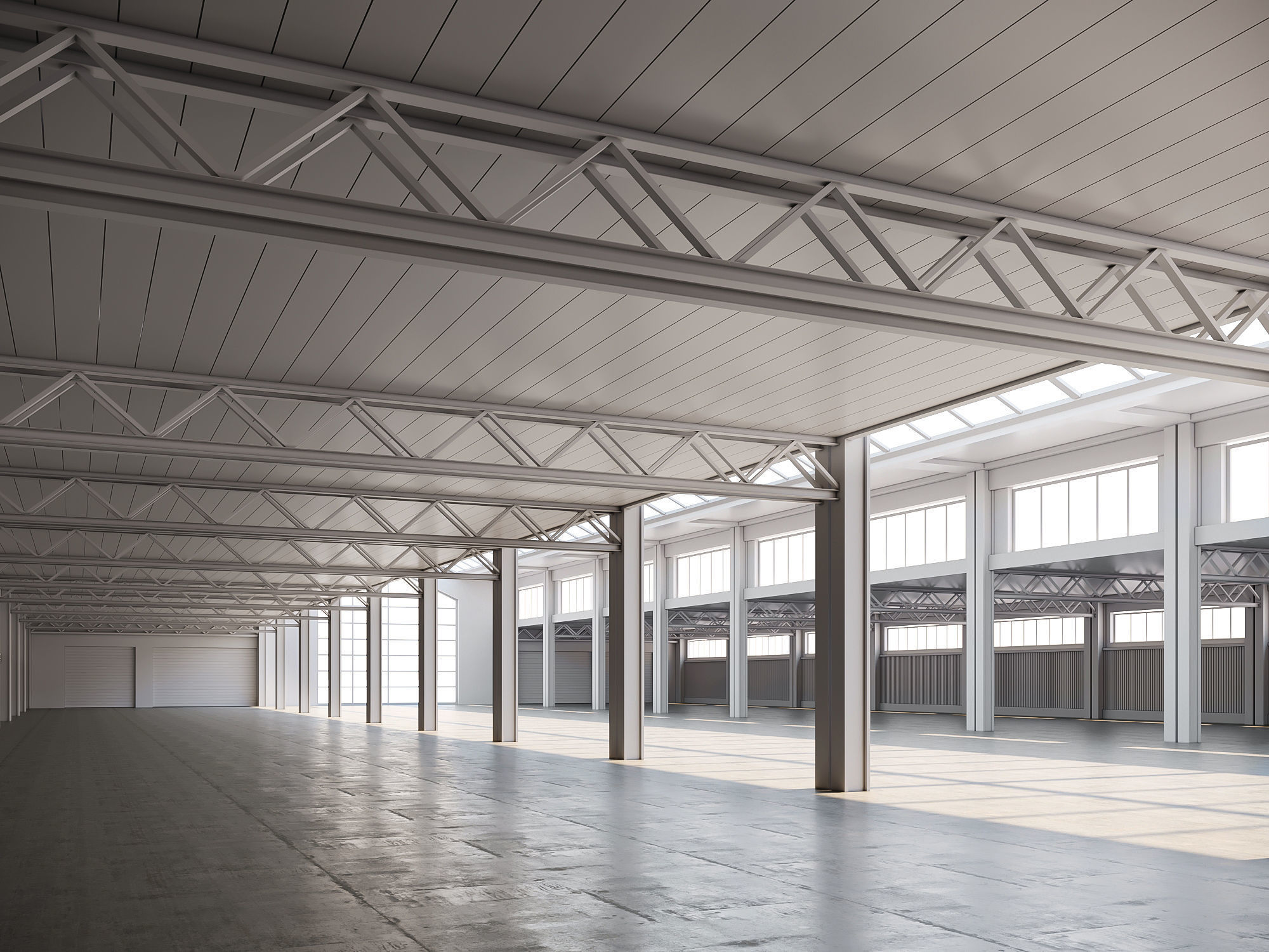 5 low poly interior warehouse Vol 04 3D Model Collection_28