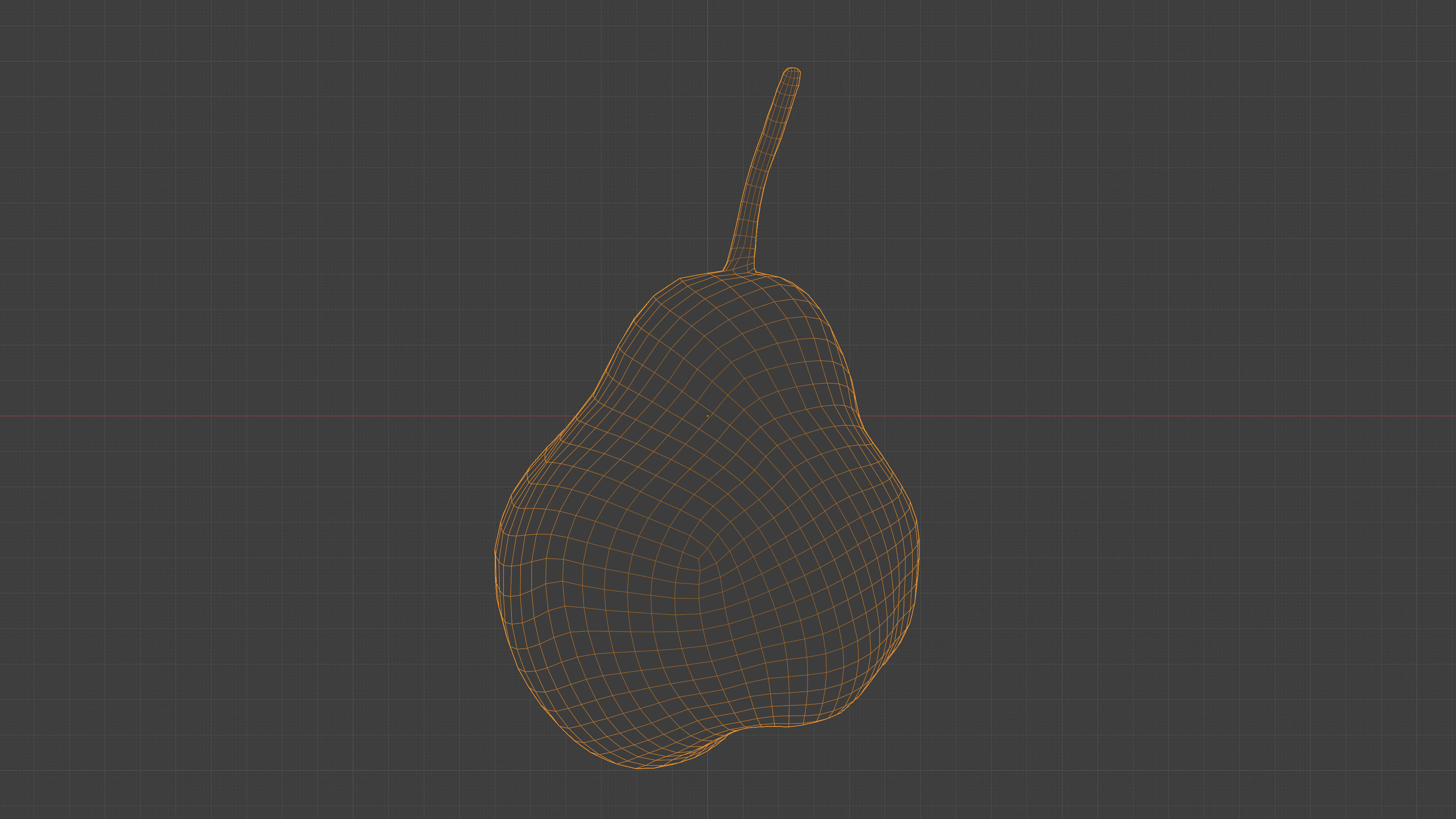 Photorealistic 3D scan of pear Low-poly 3D model_16