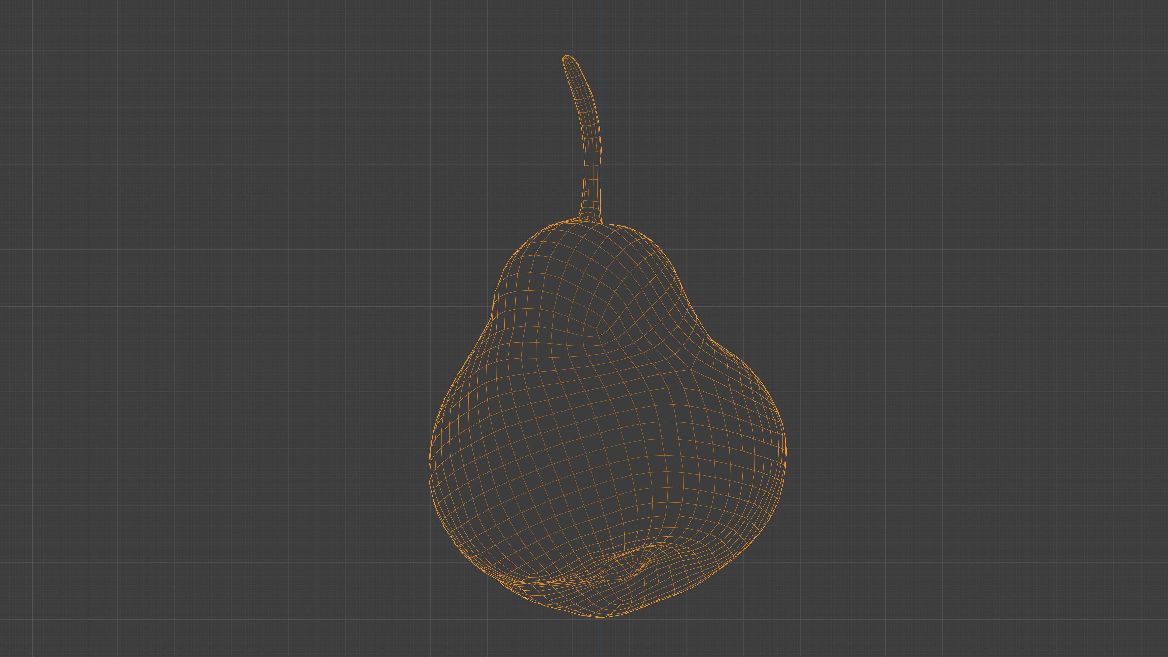 Photorealistic 3D scan of pear Low-poly 3D model_18