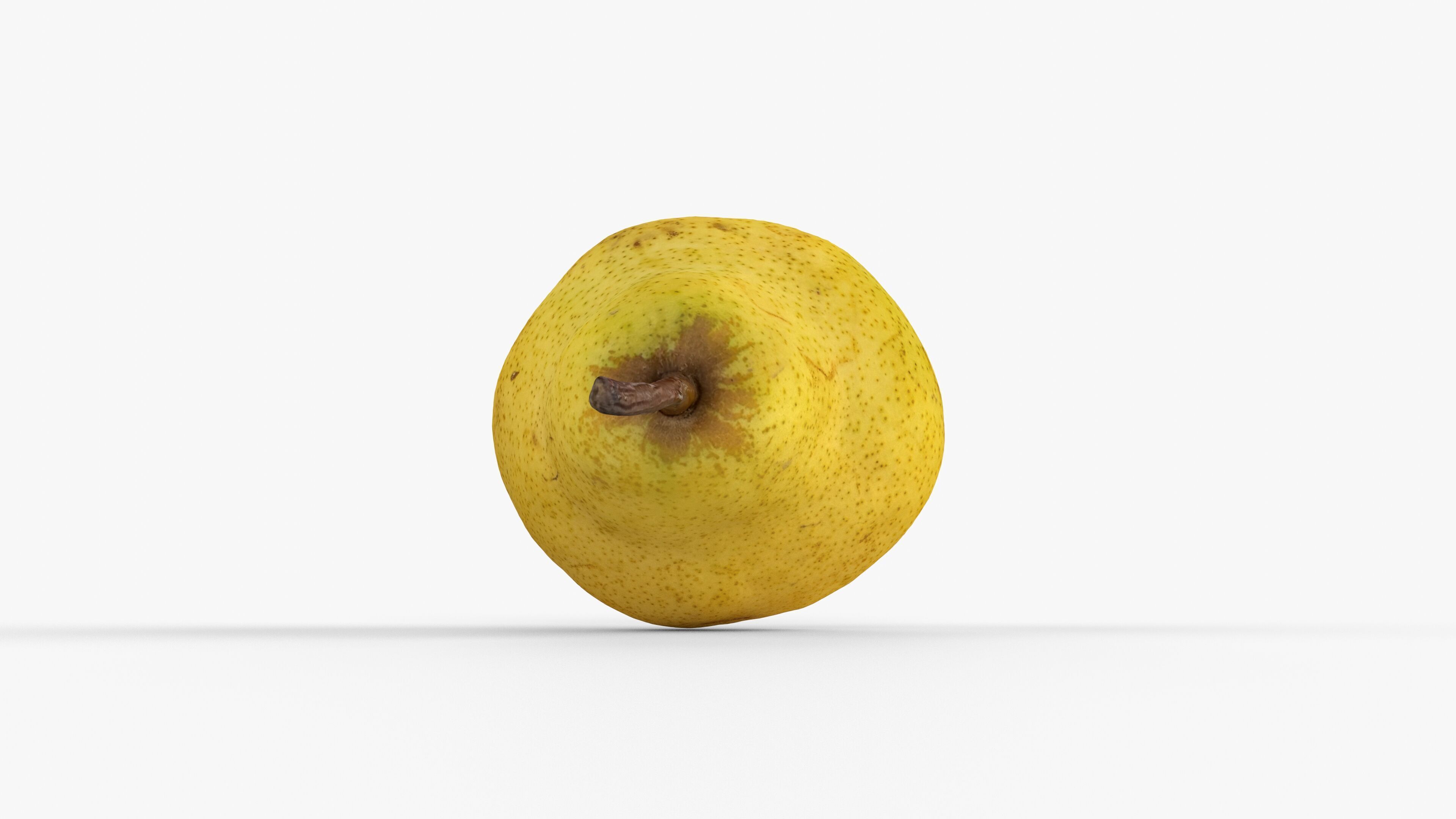 Photorealistic 3D scan of pear Low-poly 3D model_13