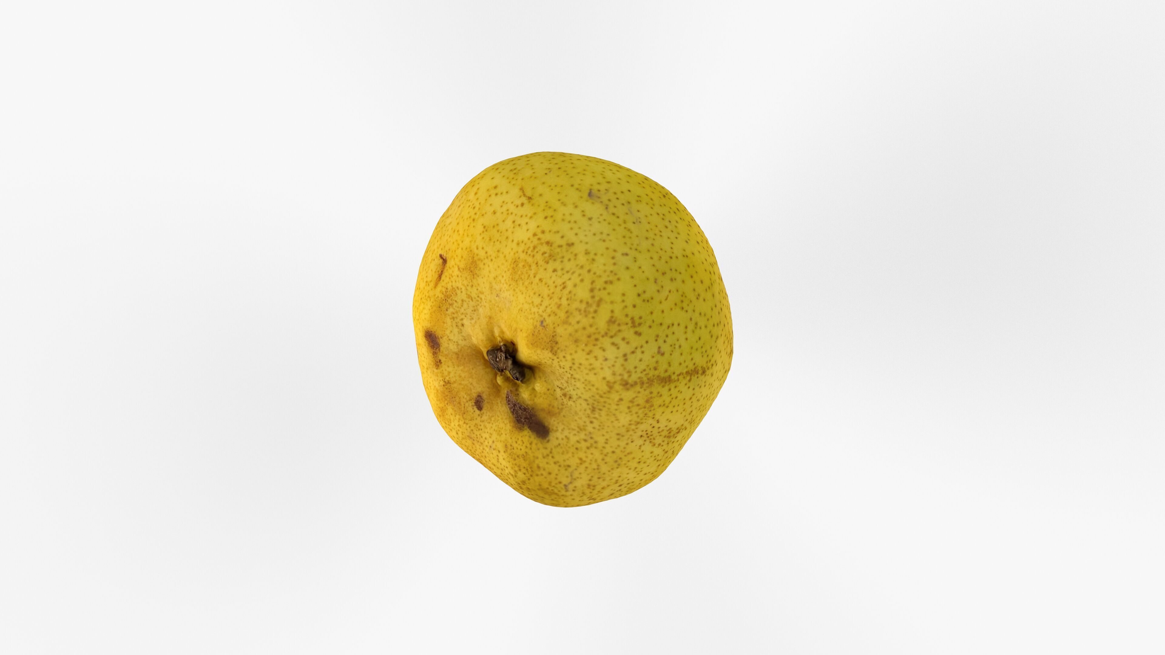 Photorealistic 3D scan of pear Low-poly 3D model_12
