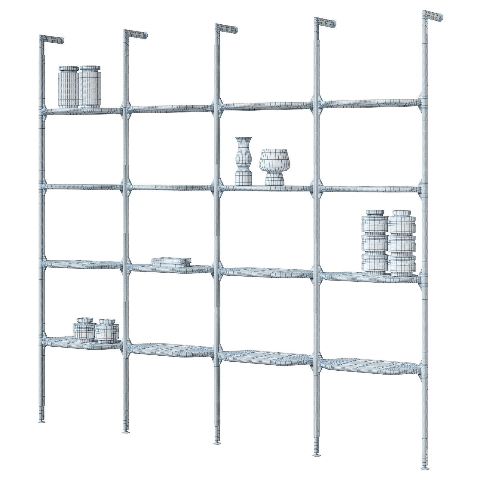 Baxter Libelle bookcase 3D model_5