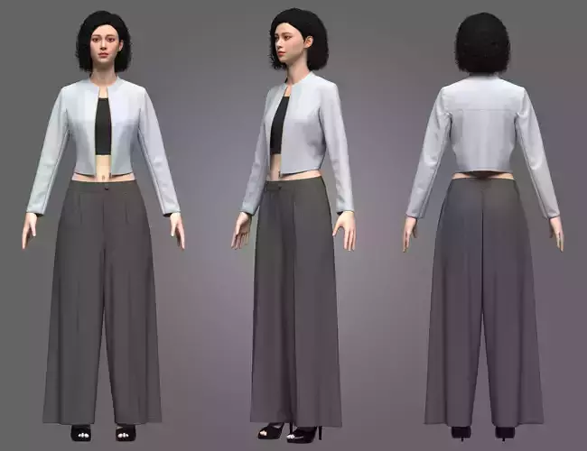 Female Yuna Outfit