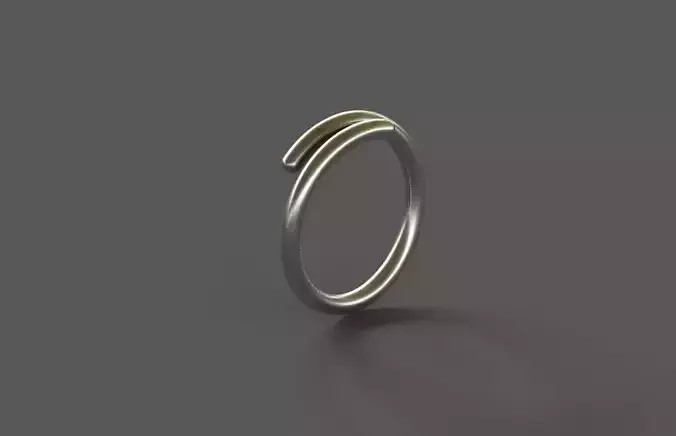 High-Quality 3D Ring Model