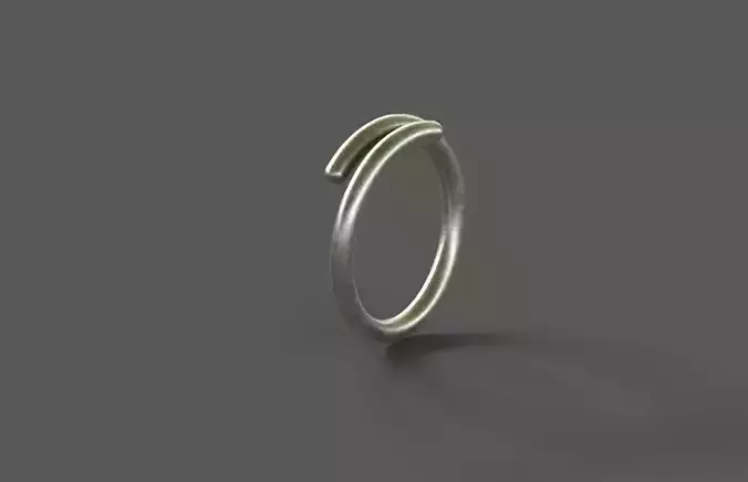 High-Quality 3D Ring Model