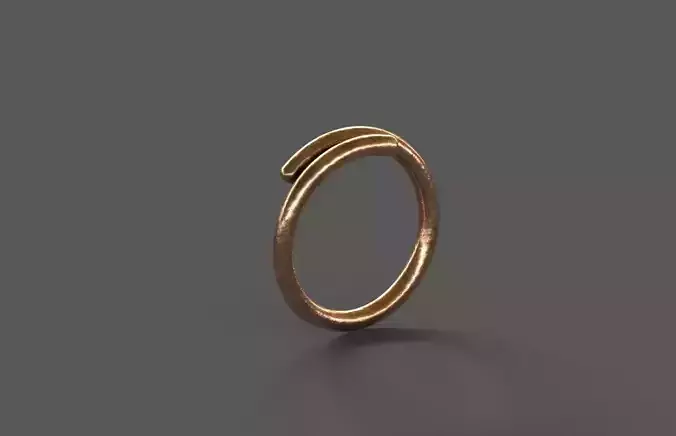High-Quality 3D Ring Model