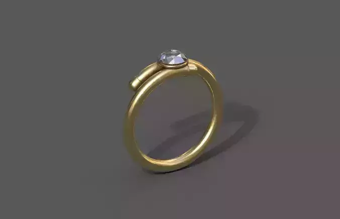 High-Quality 3D Ring Model