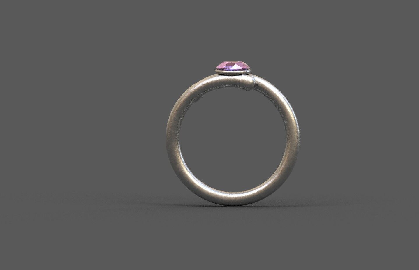 High-Quality 3D Ring Model Low-poly 3D model_1