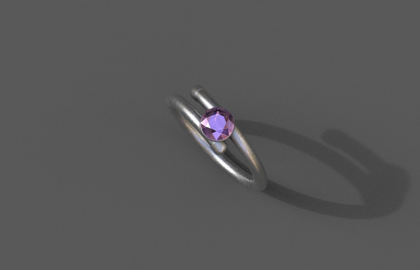 High-Quality 3D Ring Model Low-poly 3D model_4