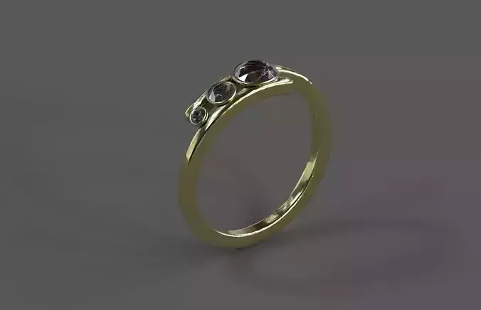High-Quality 3D Ring Model