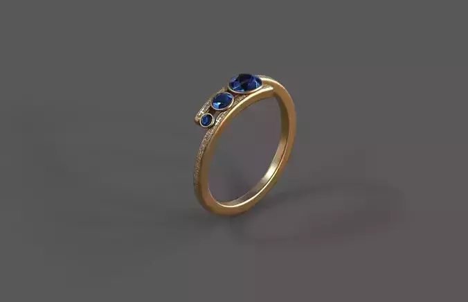 High-Quality 3D Ring Model