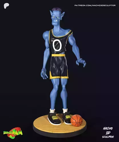Blanko Monstar - Space Jam movie 3d print model