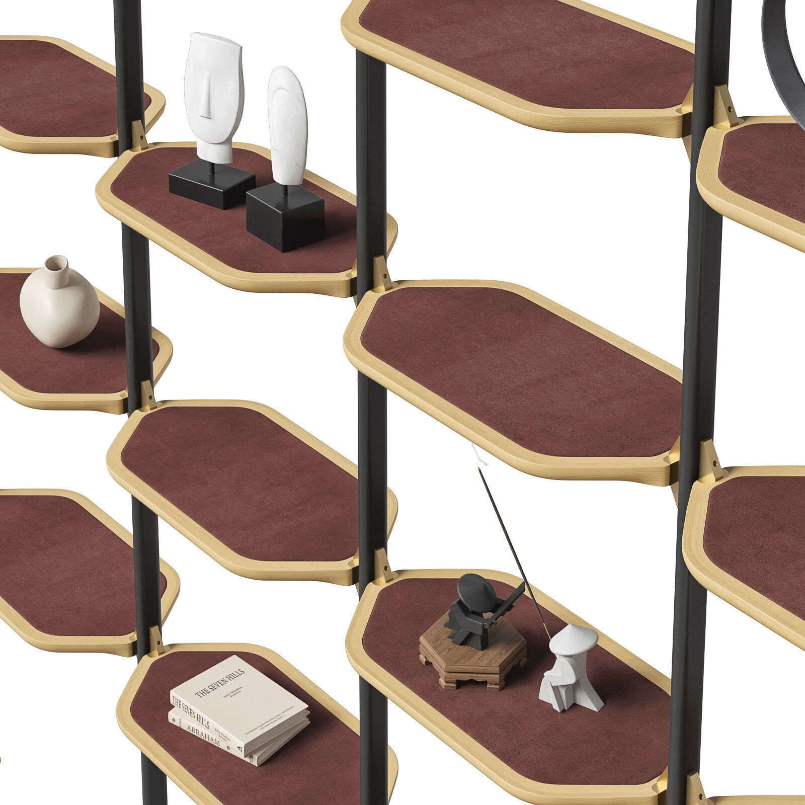 Baxter Libelle bookcase 3D model_3