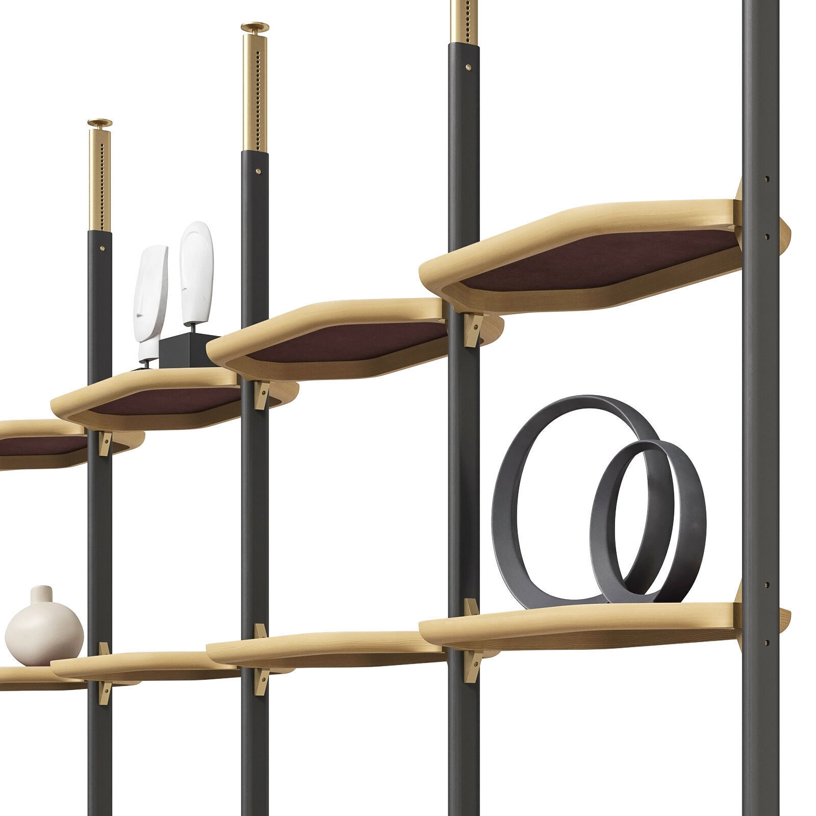 Baxter Libelle bookcase 3D model_2