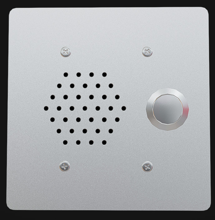 Door Intercom Pack 02 Low-poly 3D model_4