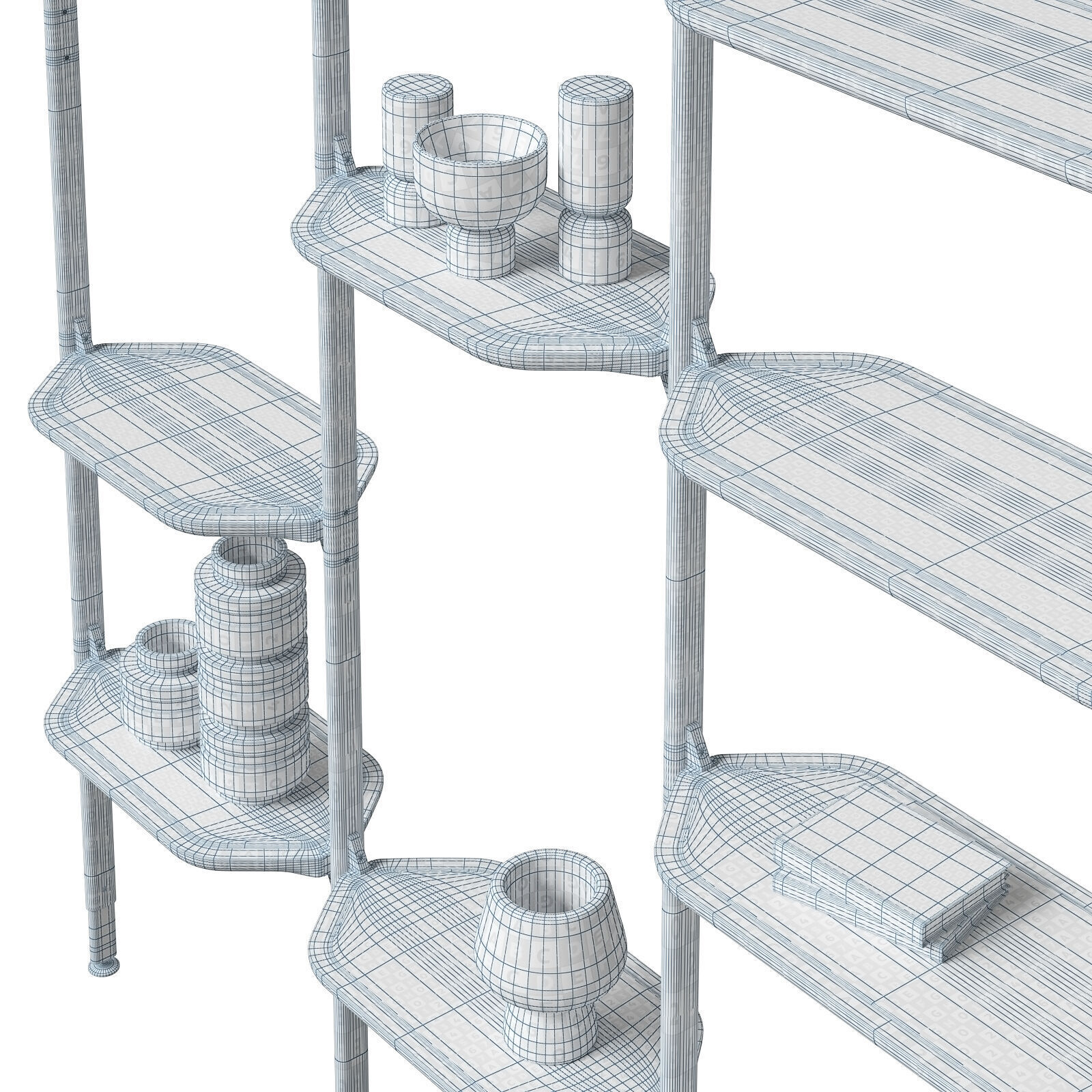Baxter Libelle shelving 3D model_7