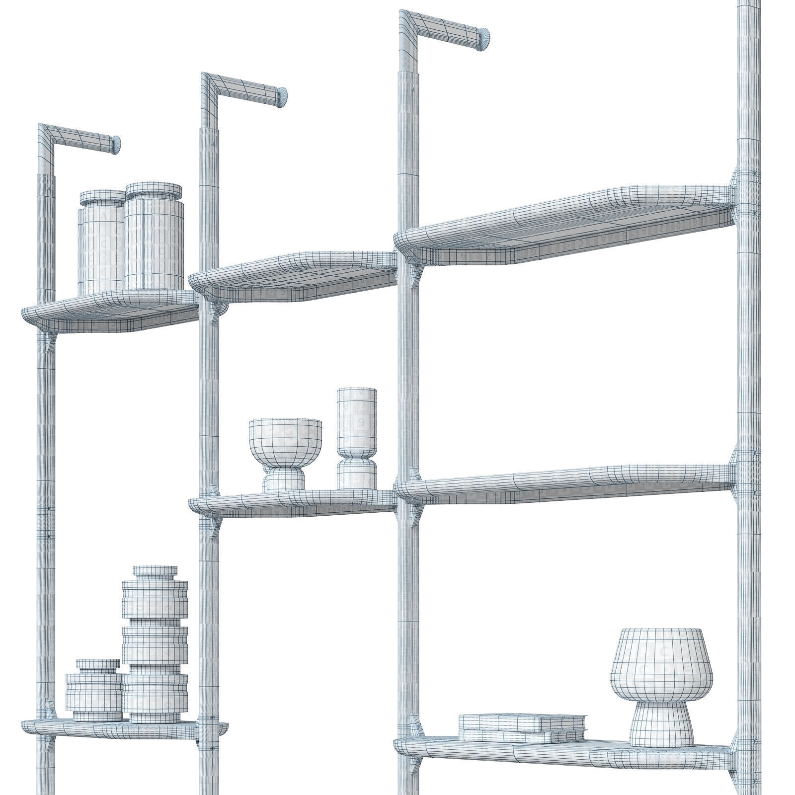 Baxter Libelle shelving 3D model_6