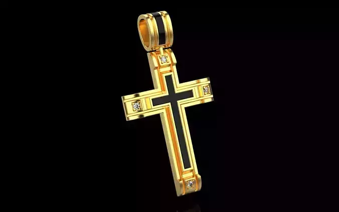 Cross pendant 180525