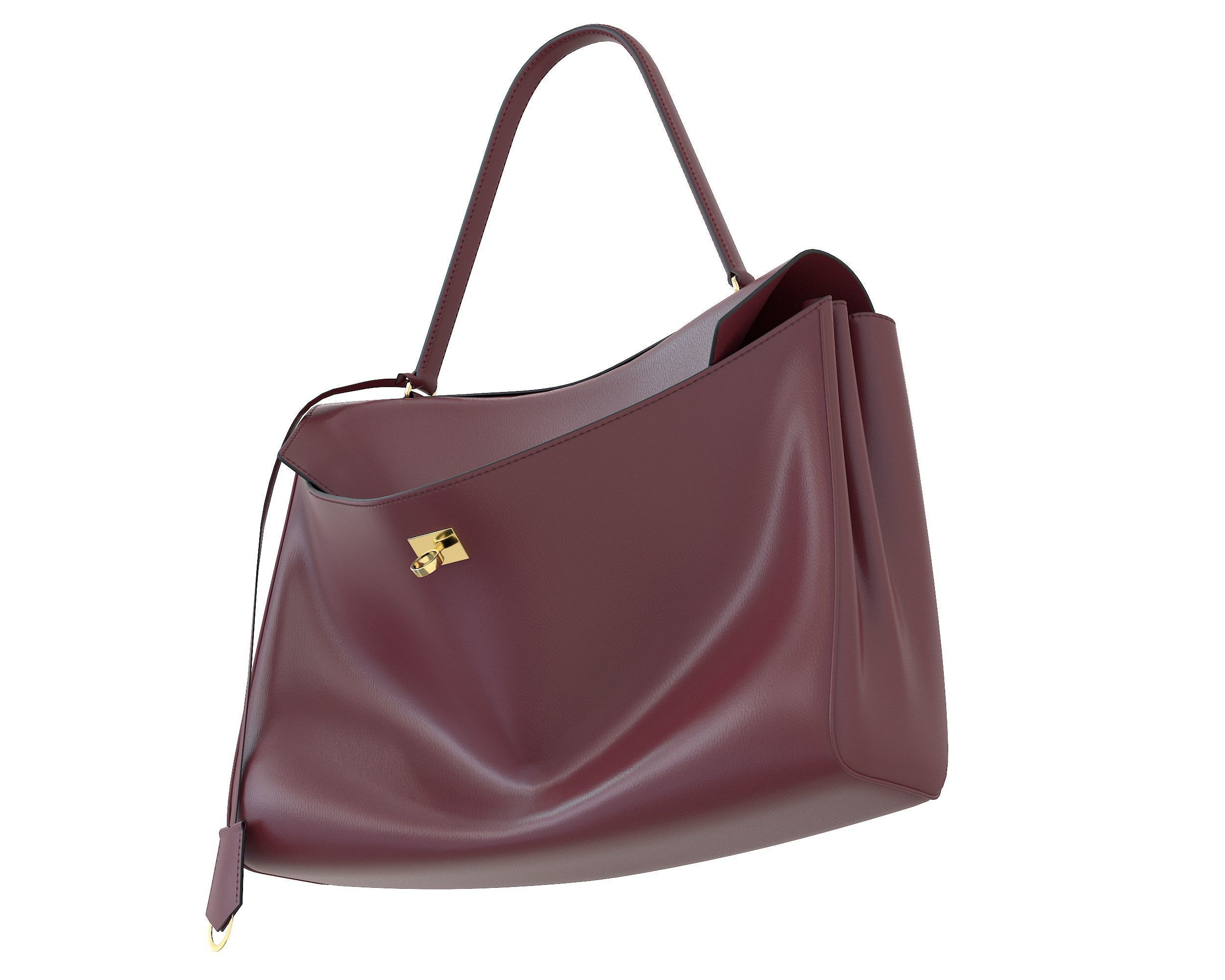 Balenciaga Rodeo Bag  3D Model Collection_9