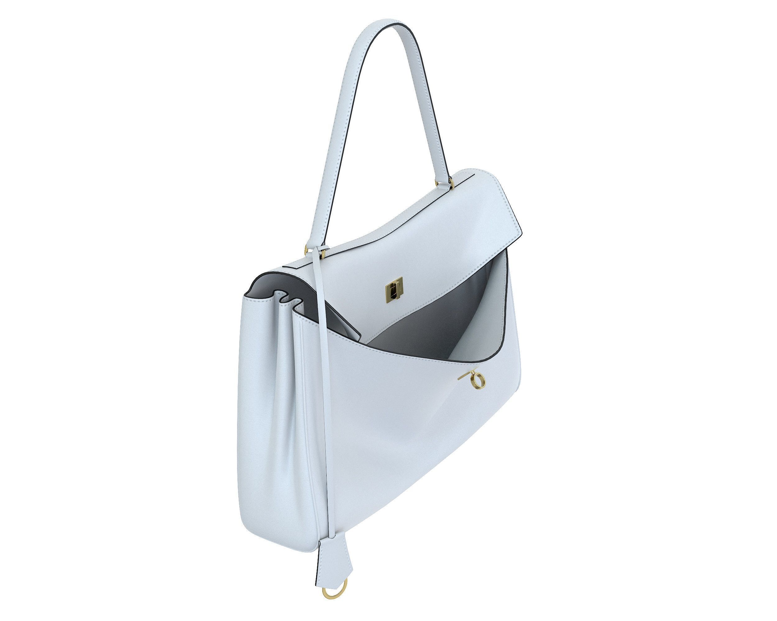 Balenciaga Rodeo Bag  3D Model Collection_14