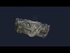 Celestine Baroque Sovereign Ring 3D print model_1