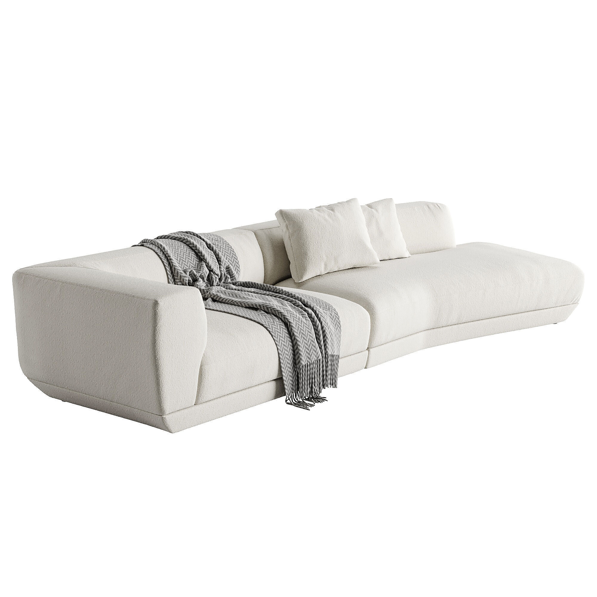 Sofa Loungescape 3D model_1