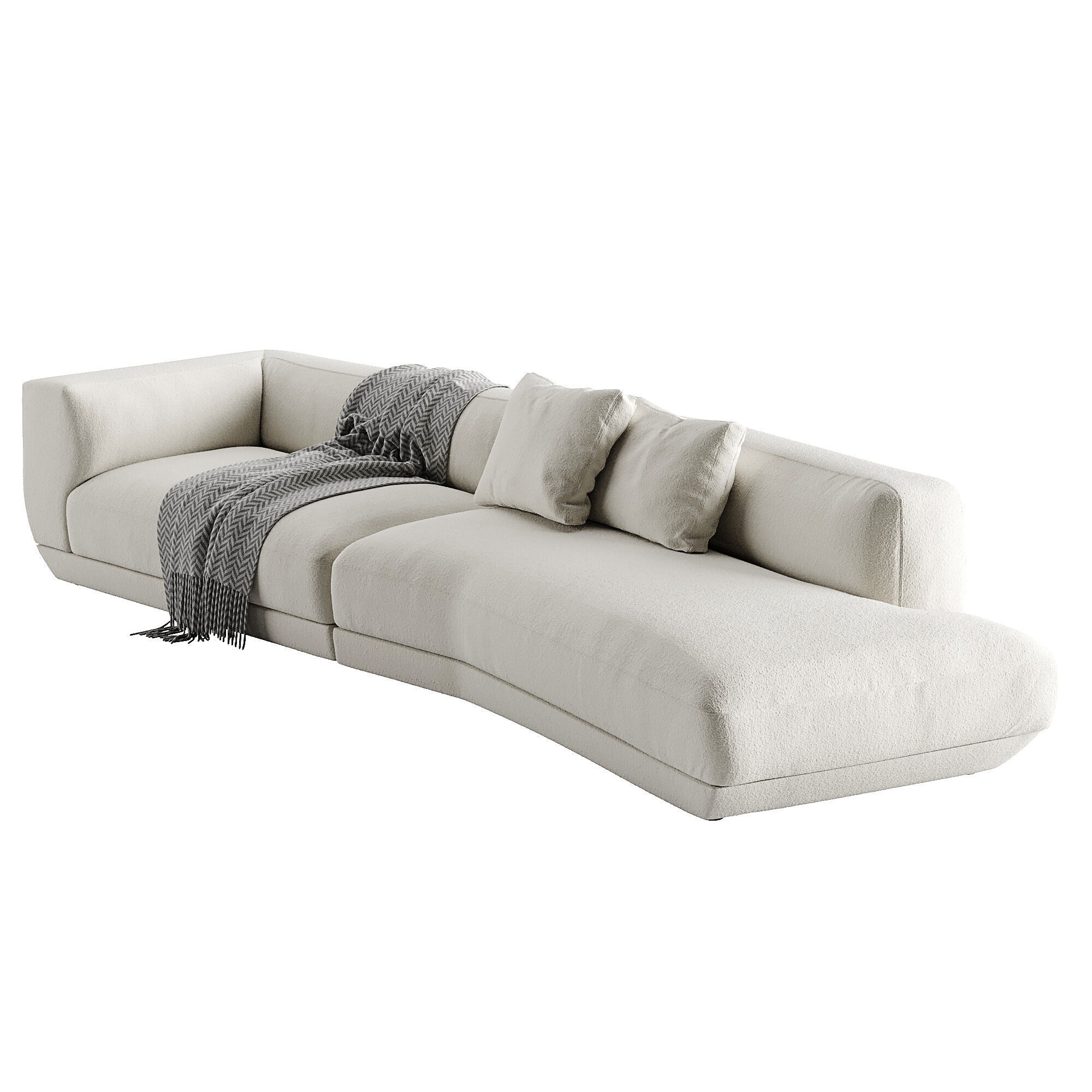 Sofa Loungescape 3D model_2
