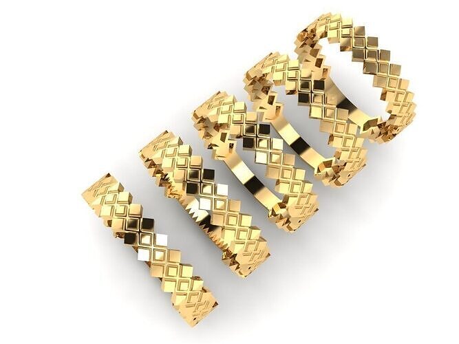 Gold Ring Jewelry Ring stl 3dm 3dprintmodel 3D print model