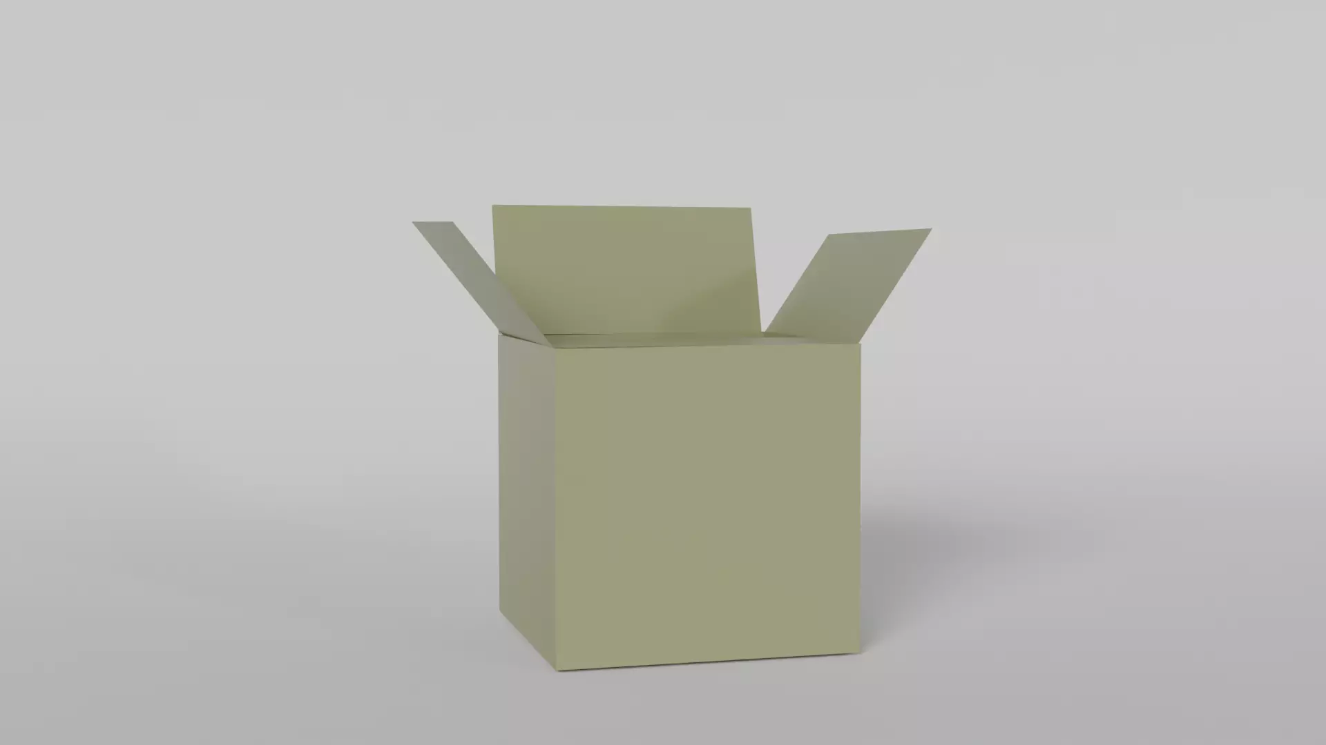 cartoon box Free 3D model