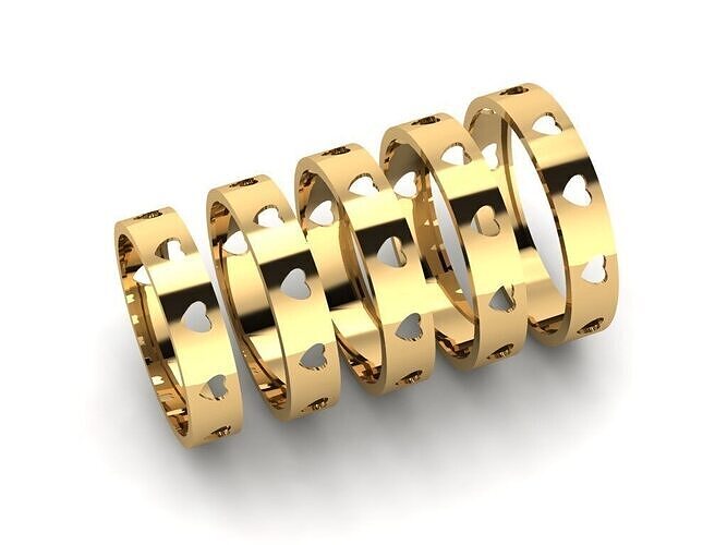 Gold Ring Jewelry Ring stl 3dm 3dprintmodel 3D print model