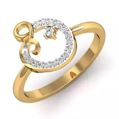 Jewelry 3D Models with render and 3dm  stl -P-1804