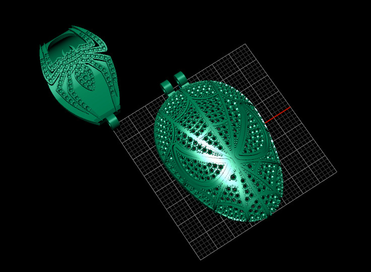 Dije Spider 3D print model_2