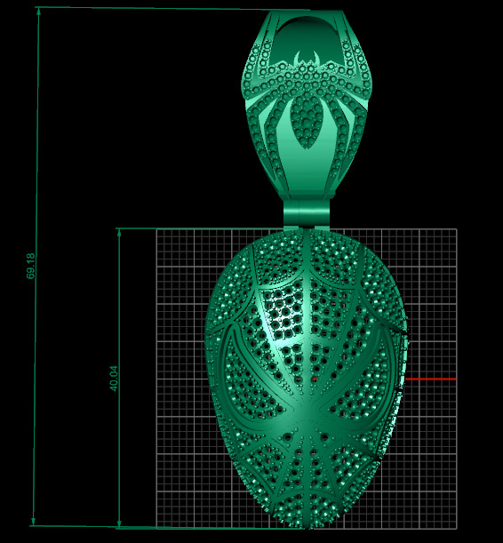 Dije Spider 3D print model_3