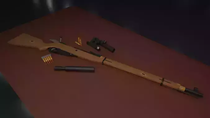 Stylized Mosin-Nagant