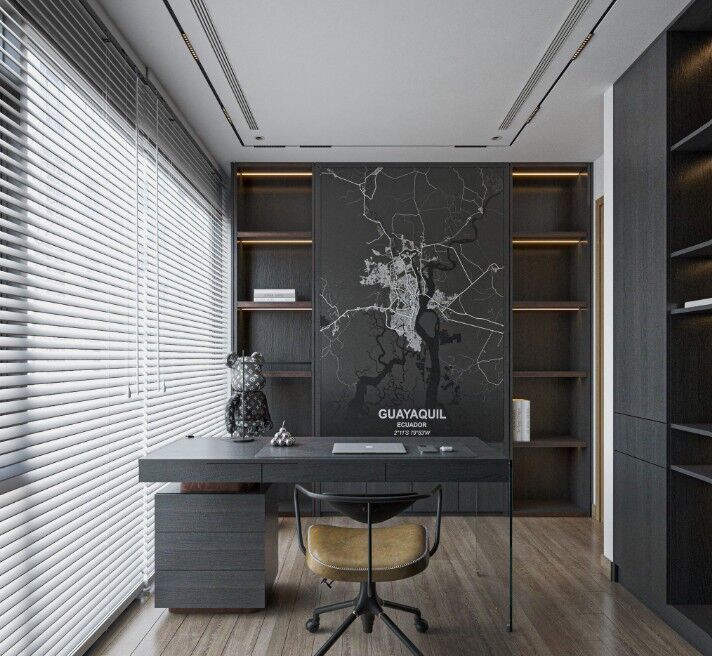 Work Room Interior Model 3D model_12