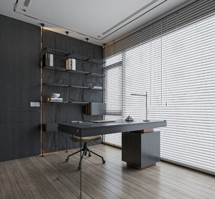 Work Room Interior Model 3D model_8