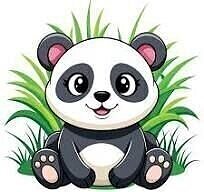 panda 3D model
