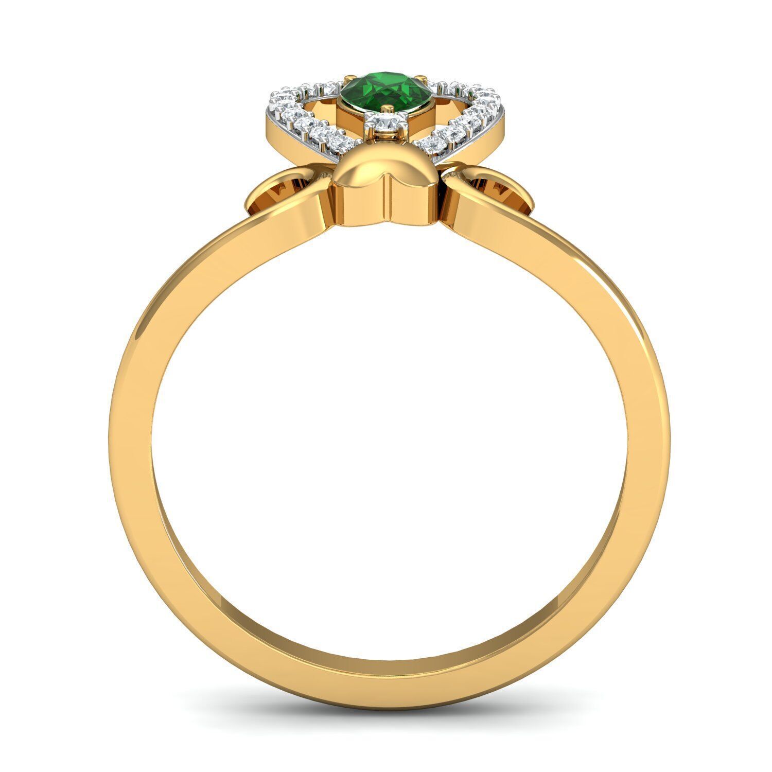 Jewelry 3D Models with render and 3dm stl - P-1811 3D print model_2