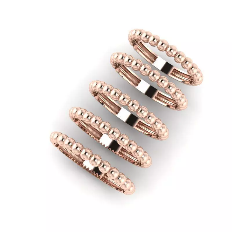Gold Ring Jewelry Ring stl 3dm 3dprintmodel 3D print model