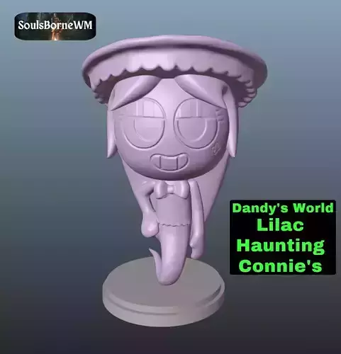 Dandy World Skin Lilac Haunting Connie 3D print model