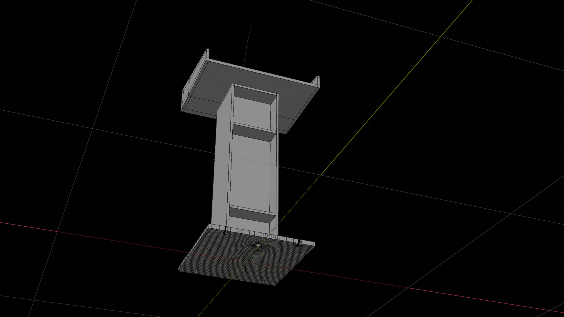Console Premium 3D model_21