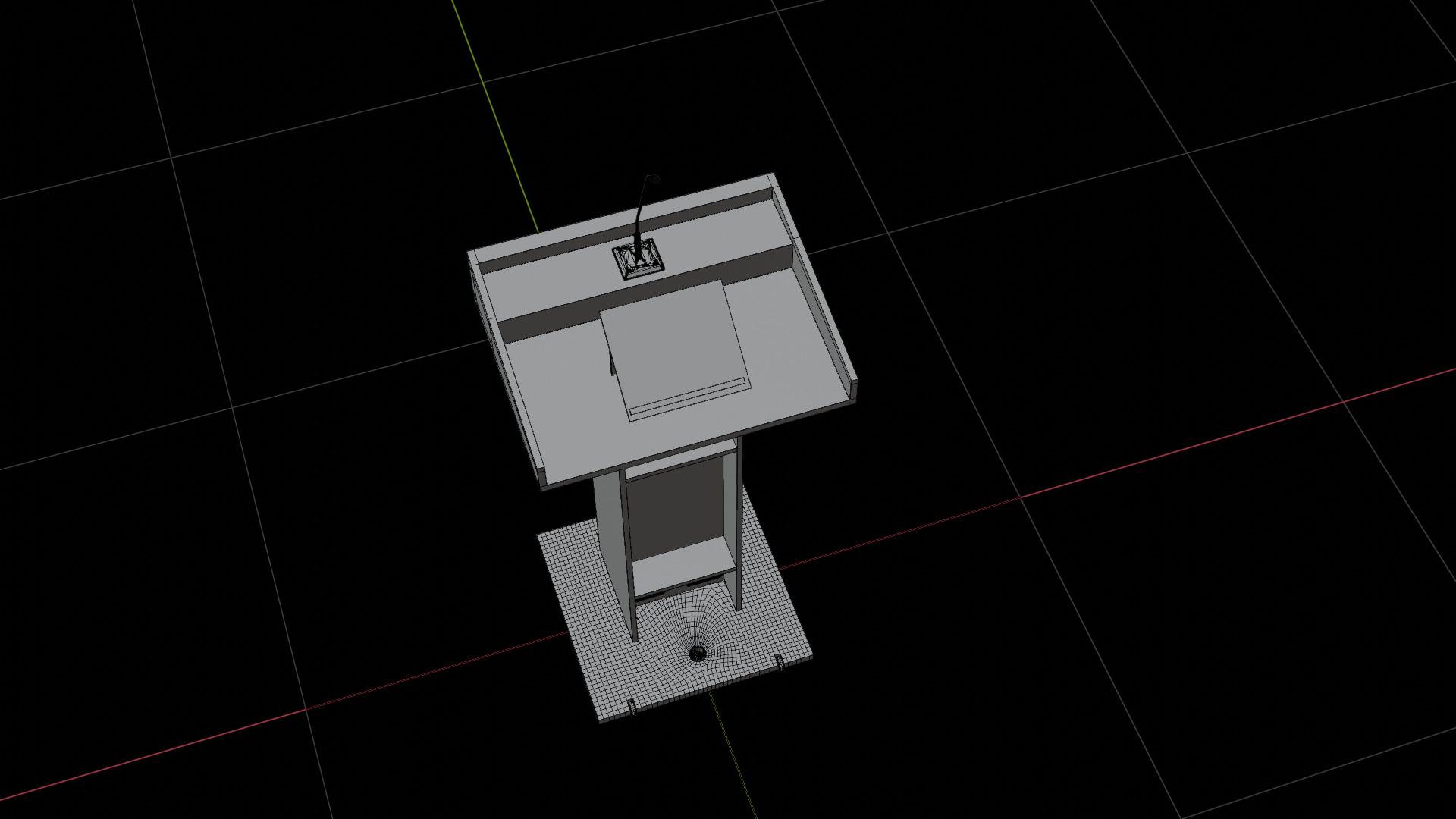 Console Premium 3D model_12