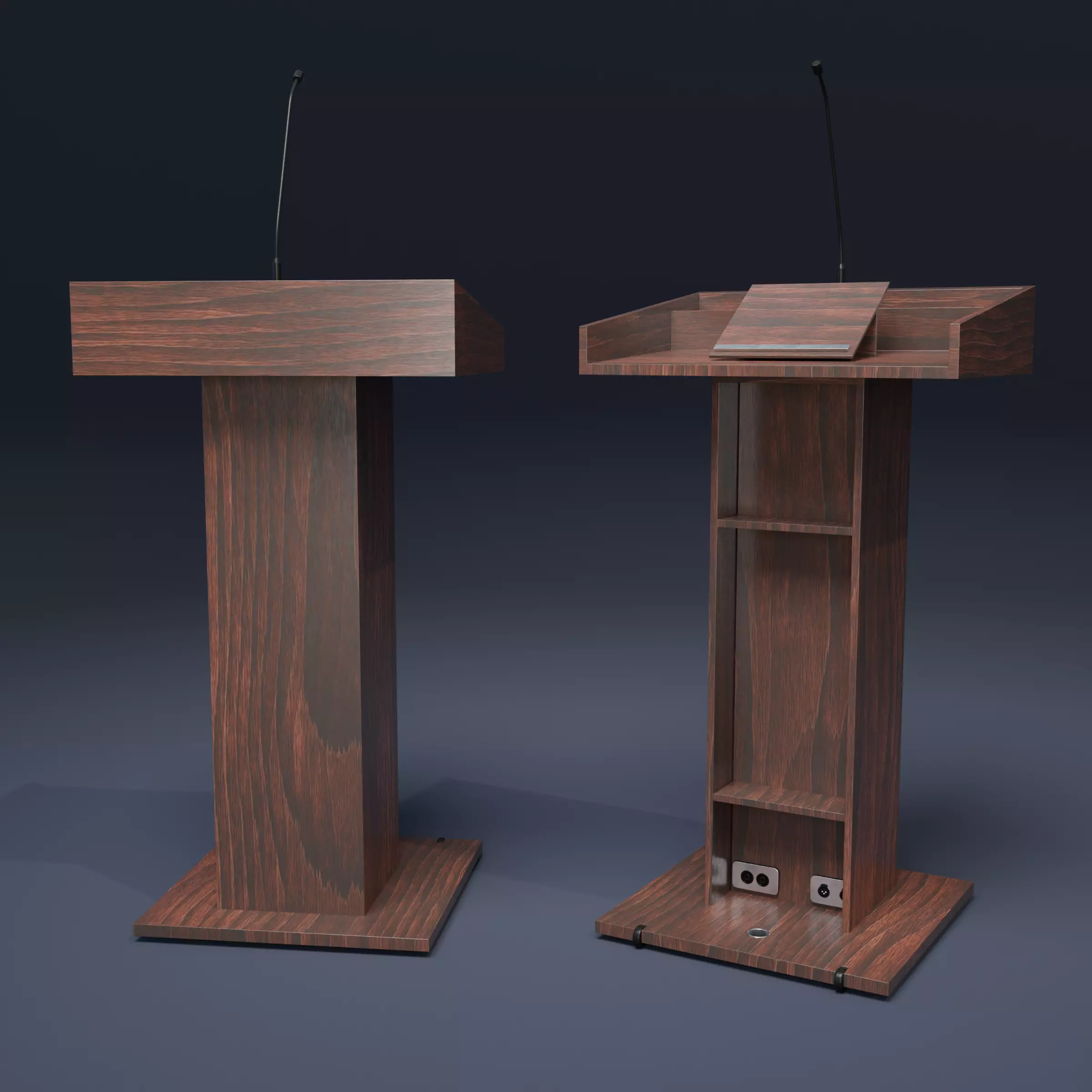 Console Premium 3D model_0