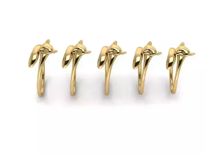 Gold Ring Jewelry Ring stl 3dm 3dprintmodel