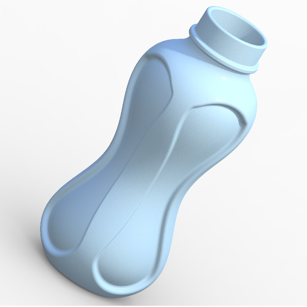 Exquisite Bottle 3D print model_1