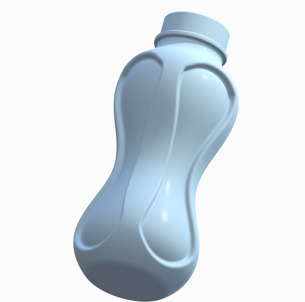 Exquisite Bottle 3D print model_3