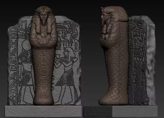 SARCOPHAGUS - EGYPT 3D print model_0