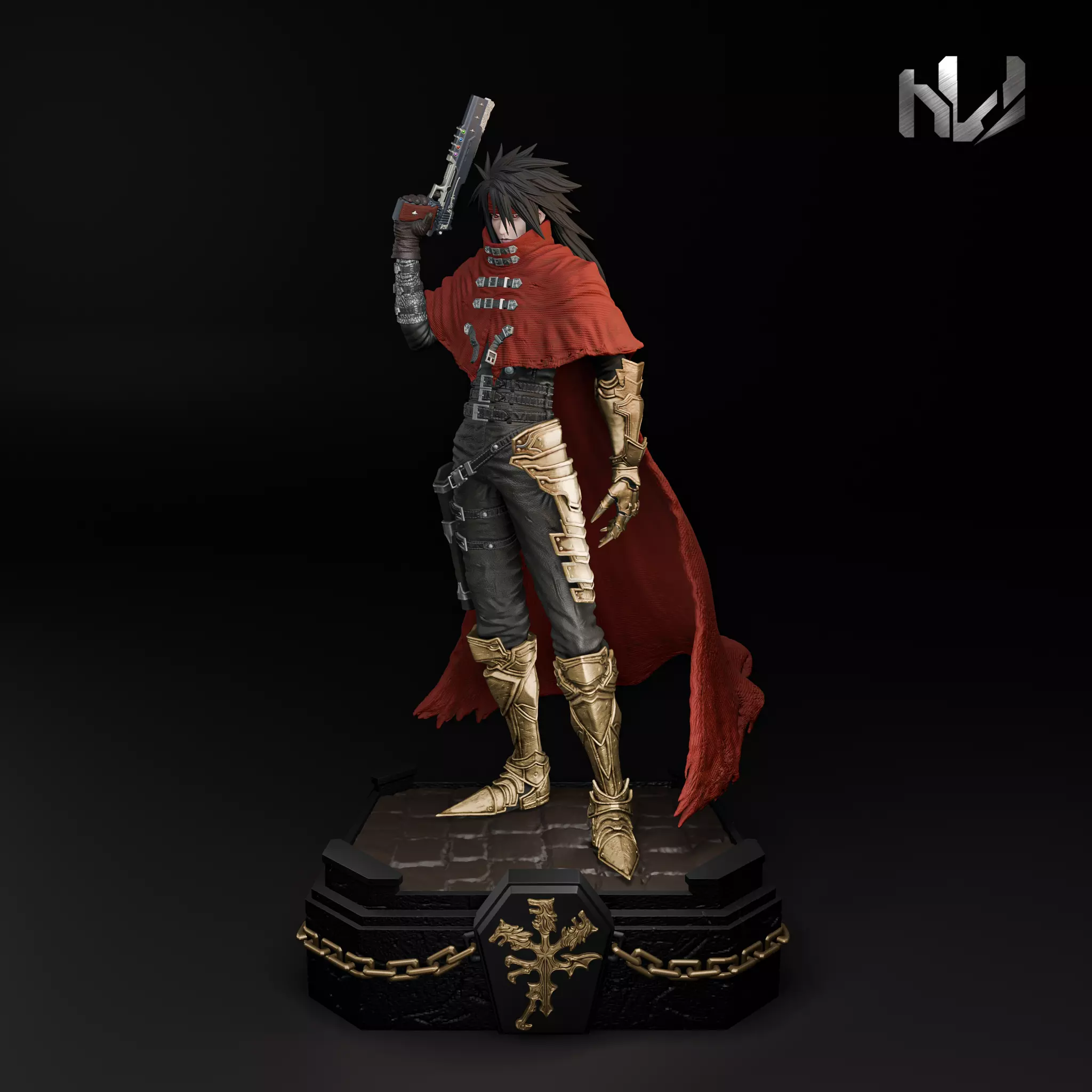 Vincent Valentine STL - Final Fantasy 7 Rebirth 3D print model_0