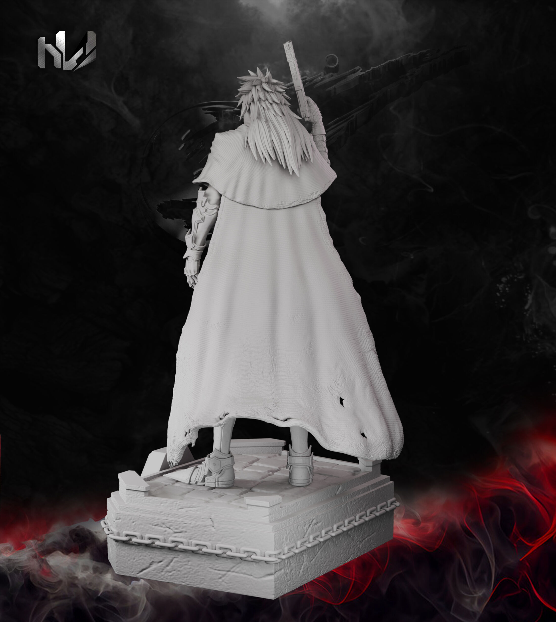 Vincent Valentine STL - Final Fantasy 7 Rebirth 3D print model_10